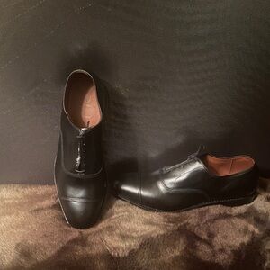 Allen Edmonds Black Leather Oxfords